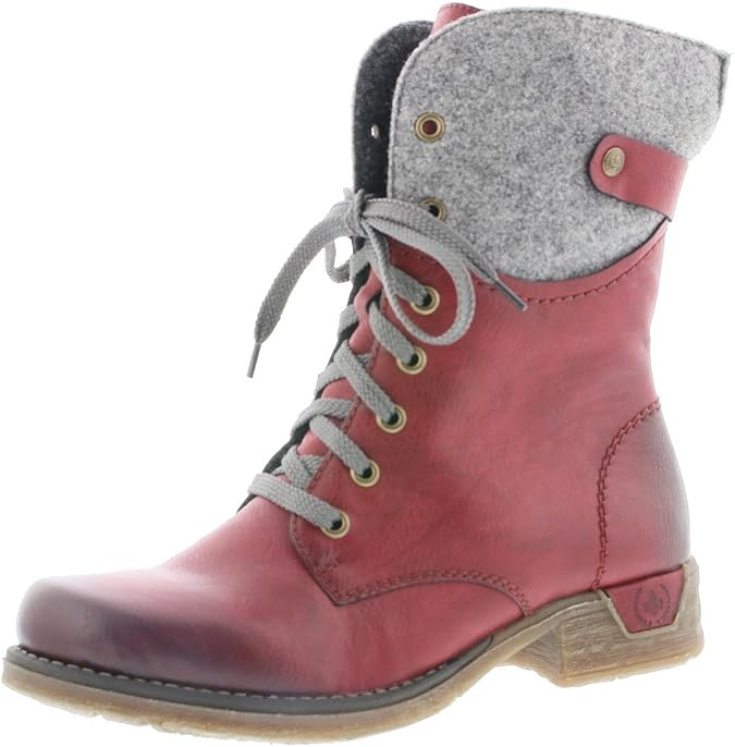 Rieker 78540, Stivali da Motociclista Donna, Nero, 37 EU