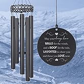 Wind Chime for New Home, Housewarming Gift Ideas for Homeowner, Housewarming for New House, Men First House Gift for Women, Daughter Son First Home Present for Couple New Family Friends