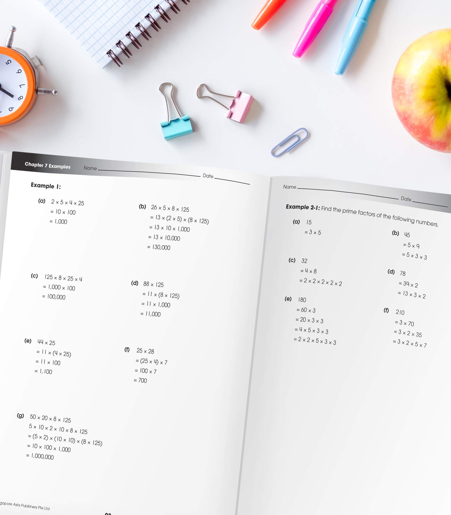 Singapore Math Challenge Workbook—Common Core Math for Grades 4-6, Addition, Subtraction, Multiplication, Division, Formulas, Classroom or Homeschool Curriculum (352 pgs) (Volume 20)