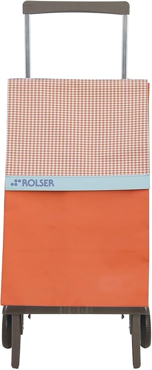 Rolser Carro Plegable Plegamátic Original Vichy Mandarina Compra y