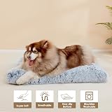 EHEYCIGA XXL Dog Bed Extra Large 120x90x10cm Grey Calming Plush view 7