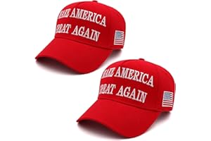 XYWLWOER 2 PCS MAGA Hat Trump 2024 Hat Donald Trump Hat Trump Merchandise 45-47 Make America Great Again Slogan Baseball Cap