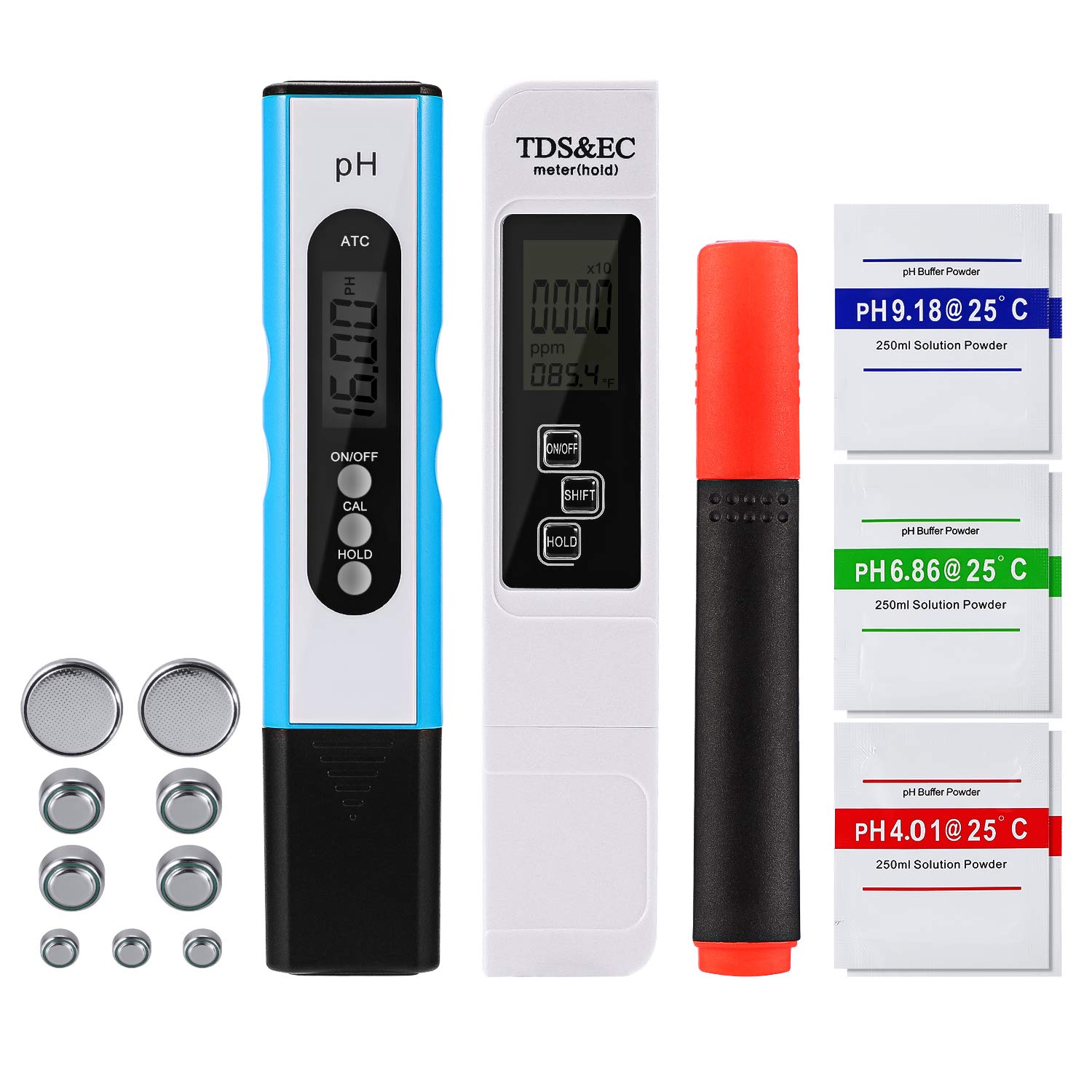 PH & PPM Combo test kit TDS tester Hydroponics nutrient salt water