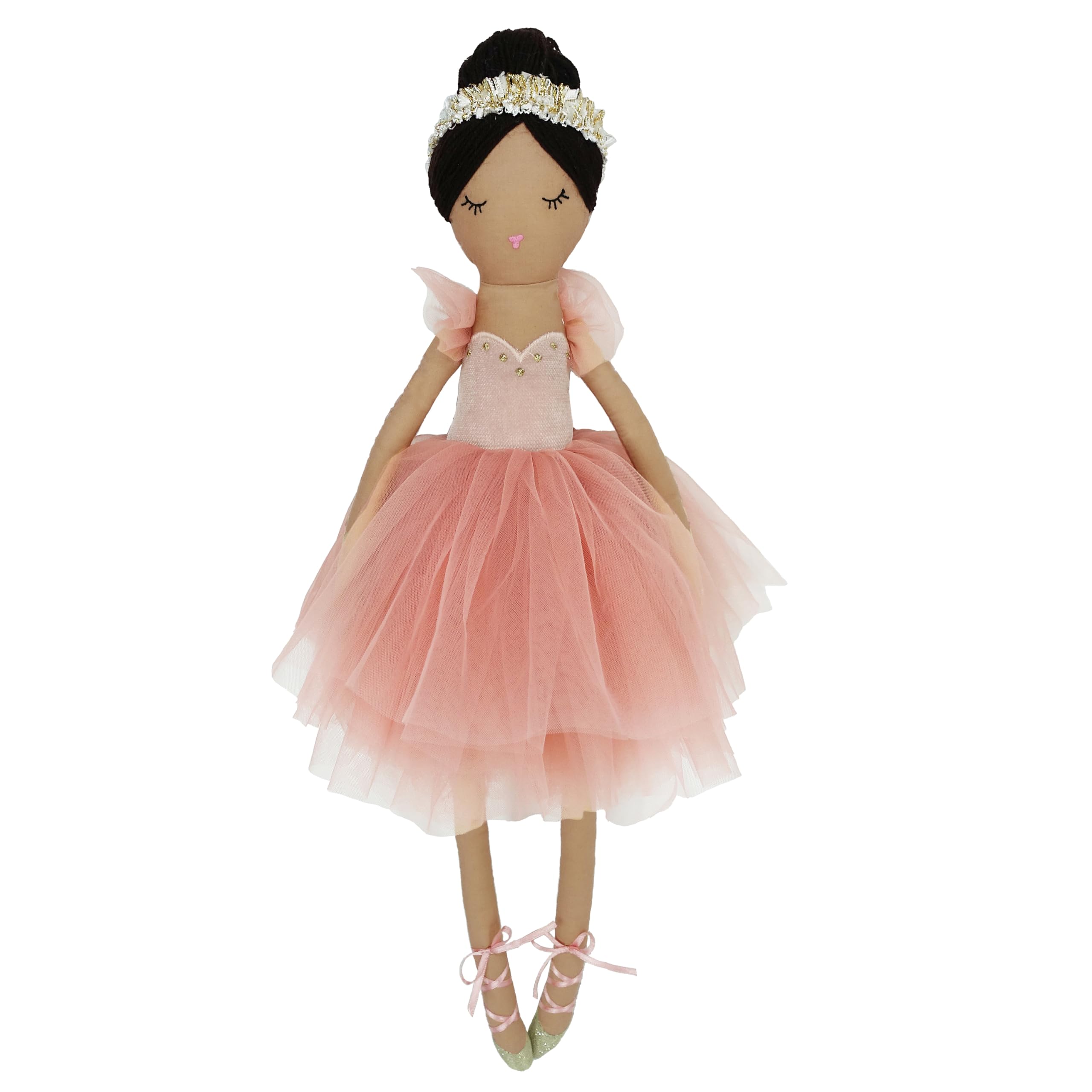 MON AMI Juliet The Prima Ballerina 22-Inch Stuffed Doll for Girls | Soft Ballerina Plush Doll | Elegant Playtime Companion | Charming Nursery & Bedroom Décor | Plush Gift for All Ages — image 1