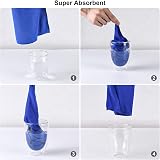 URAQT Microfiber Cleaning Cloths 10 Pack 30x30cm Thick 2-Layer Absorbent view 4