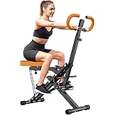 SogesPower Squat Machine for Home Gym, Squat Rowing Machine with Adjustable Resistance and Optional Full Motion, Squat Assist Trainer for Glutes & Legs Workout, Up to 330lbs