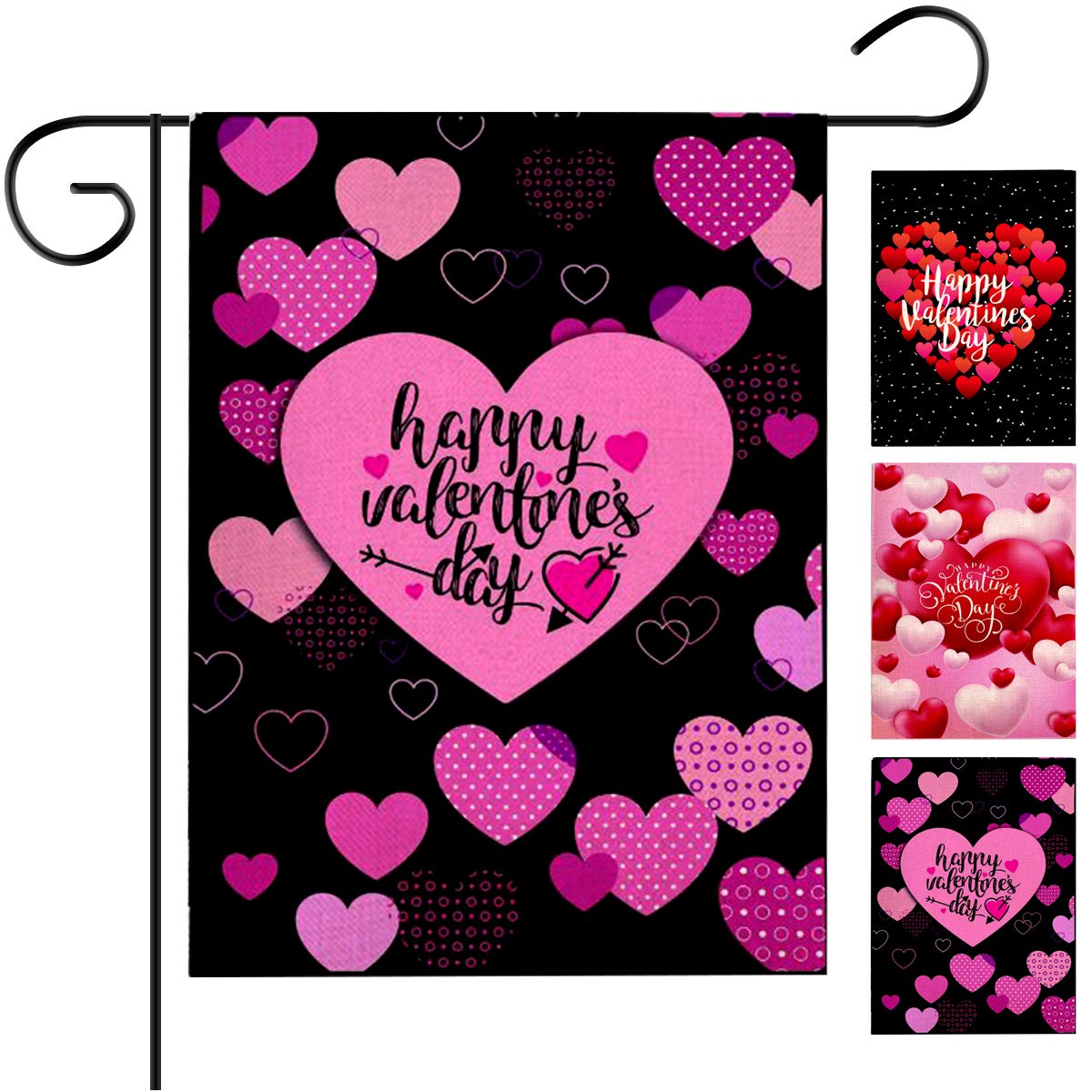 Bandiera Del Giardino Di San Valentino Felice - Foto 4