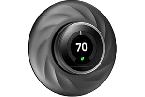 PlusAcc Nest Thermostat Wall Plate - Compatible with Google Nest Thermostat 3rd/2nd/1st Generation, Nest Thermostat Trim Kit, Nest Backplate Mounting Cover (Not for Thermostat 2020)