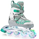 OBENSKY Kids Adjustable Inline Skates, Youth Inline