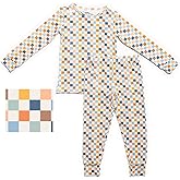 Little Worldz by Strasburg Children Soft Viscose from Bamboo Toddler Pajamas – 2-Piece Snug-Fit Pajama Set for Boys & Girls