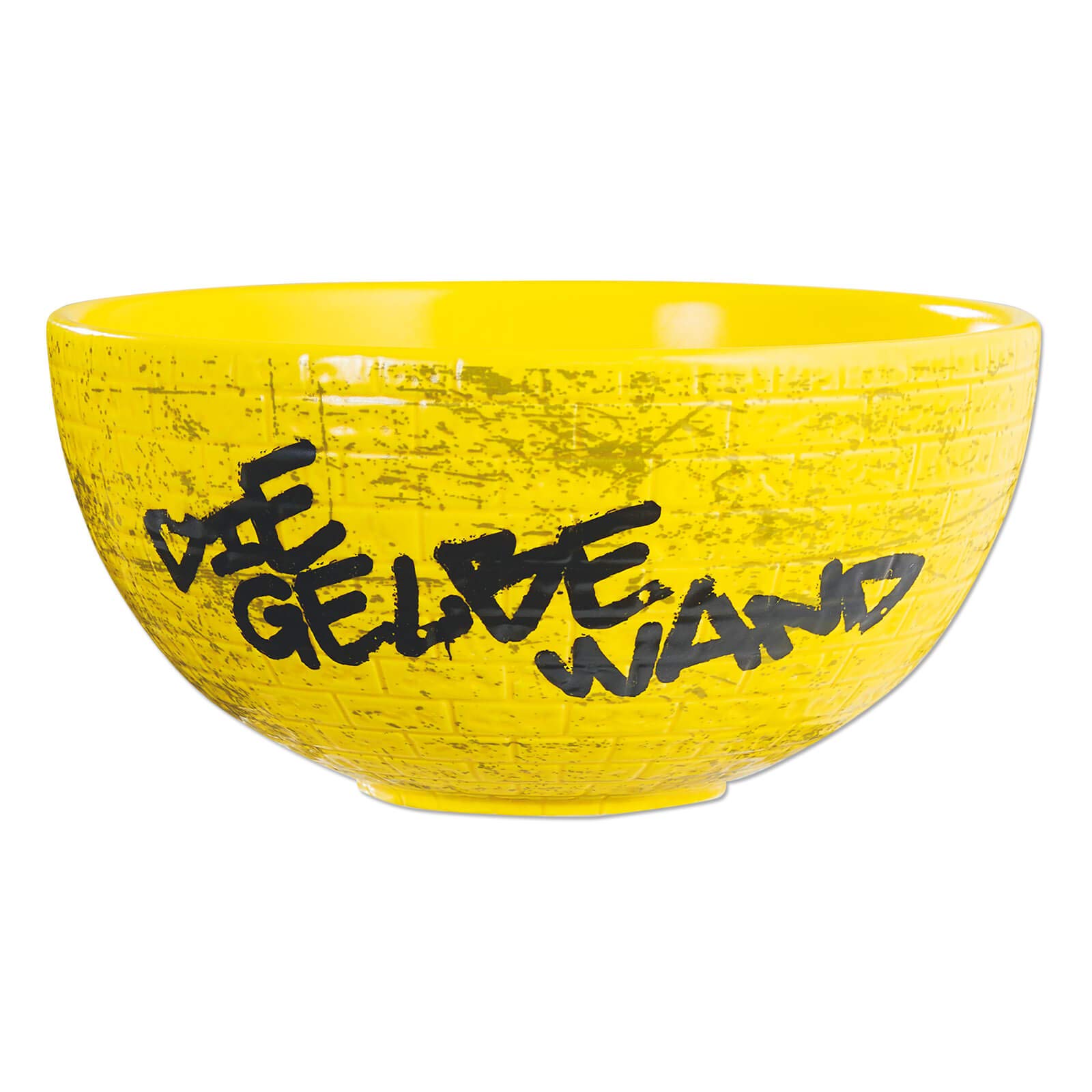 Borussia Dortmund, Cereal bowl GELBE WAND, black-yellow,