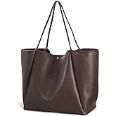 Oversize Pu Leather Tote Women Weekender Bag Shopper Handbag Travel Purse