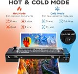 BAYGE A3 Laminator with Built-in Trimmer, Fast Warm-up, 33cm Cold/Hot view 3