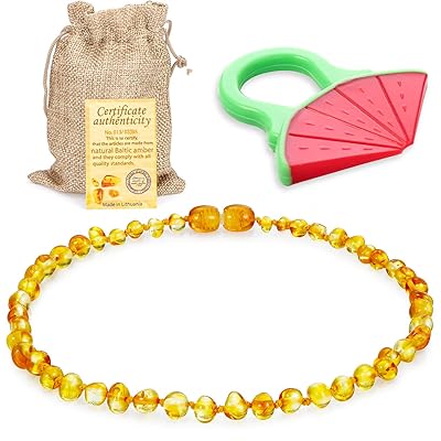 Certified Baltic Amber Teething Necklace for Babies Ghana Ubuy - Main Image
