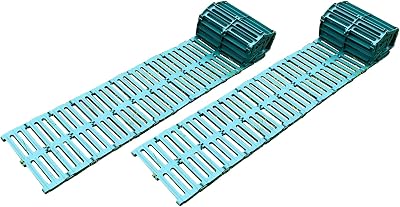 Selections Green Plastic Garden Track Roll Out Path 3m - Pack of 2