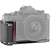 NEEWER Zfc L Bracket Handgrip Compatible with Nikon Z fc, Retro Formfitting Thin Camera Mounting Baseplate with Built in Handle & Thumb Grip for Arca Type Tripod Head, CA089