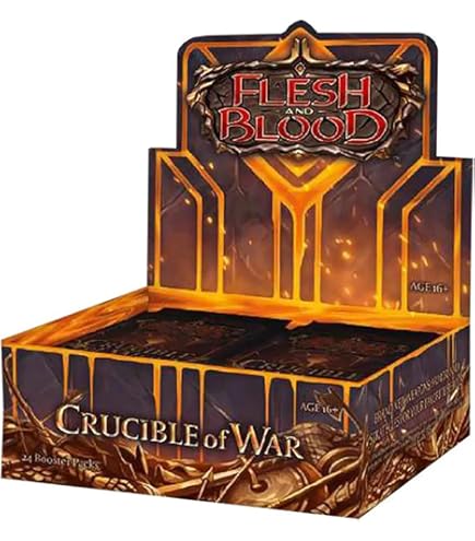 Amazon.com: Legend Story Studios Flesh & Blood TCG: Outsiders Booster Pack  (24 Packs) : Toys & Games