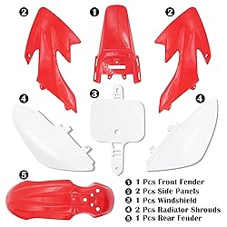 JIAXIMAN CRF50 Plastics Kit Pit Bike Parts Fairings