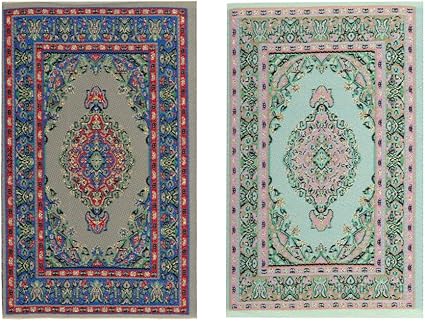 handmade dollhouse rugs