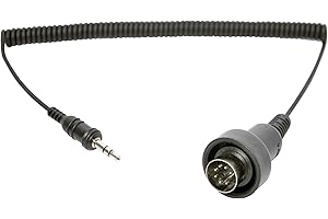 Sena SC-A0120 3.5mm Stereo Jack to 7-Pin DIN Cable for Harley Davidson Ultra Classic, Black