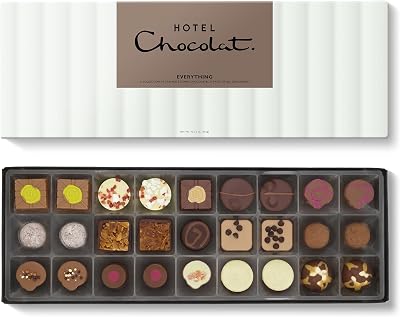 Hotel Chocolat Everything Sleekster 355g Gift Box Milk White Dark Chocolate