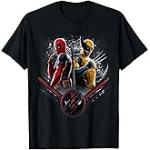 Marvel Studios Deadpool & Wolverine Side-by-Side Claw Icon T-Shirt