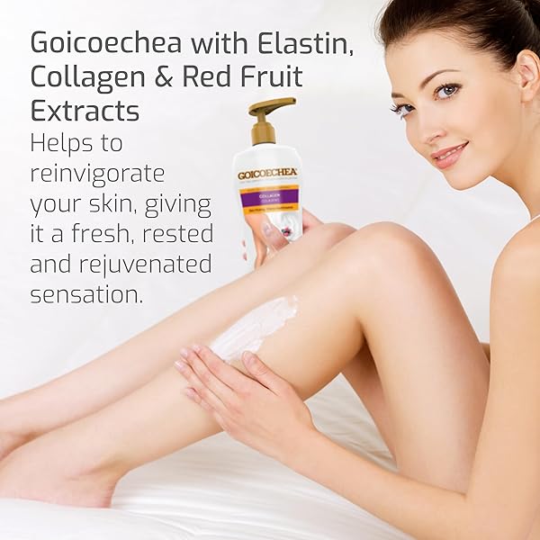 GOICOECHEA SKIN FIRMING CREAM | BODY LOTION WITH COLLAGEN ELASTIN FOR WOMEN, SKIN TONED & FIRMING LOTION, FORMULA FOR VARICOSE VEINS & RESTLESS LEGS, 24H HYDRATION, 13.5 OZ, 1-PACK