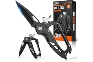 Gifts for Men, Stocking Stuffers for Men Multitool Carabiner, Mens Christmas Gifts for Dad Him Husband Boyfriend Brother, Men