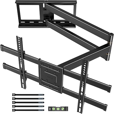 BONTEC TV Wall Mount Extra Long Arm 32-75 inch Full Motion 60 kg