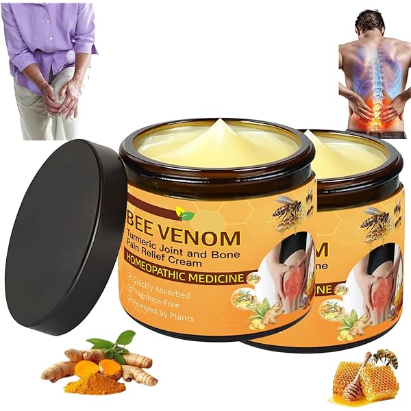 Amazon.com: Vizela Bee Venom Turmeric Joint Healing Cream