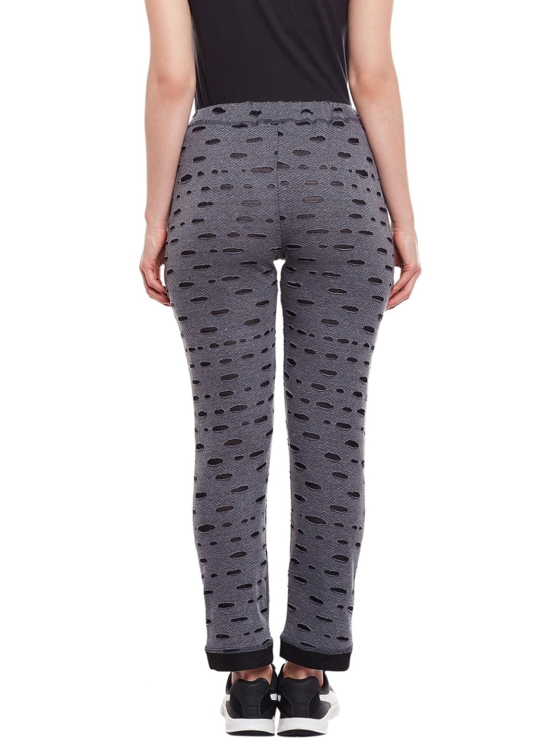 vimal ripped look trackpant for women