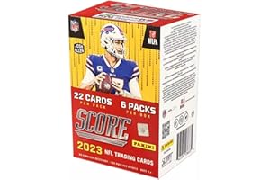 PANINI PRIZM 2023 Panini Score Football Trading Card Blaster Box - 132 Football Cards - Look for Rookie Cards of Bryce Young, CJ Stroud, Will Levis, and More!!