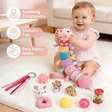 Joyreal 10Pcs Baby Toys Sensory Musical Caterpillar Rattles Gift Set view 6