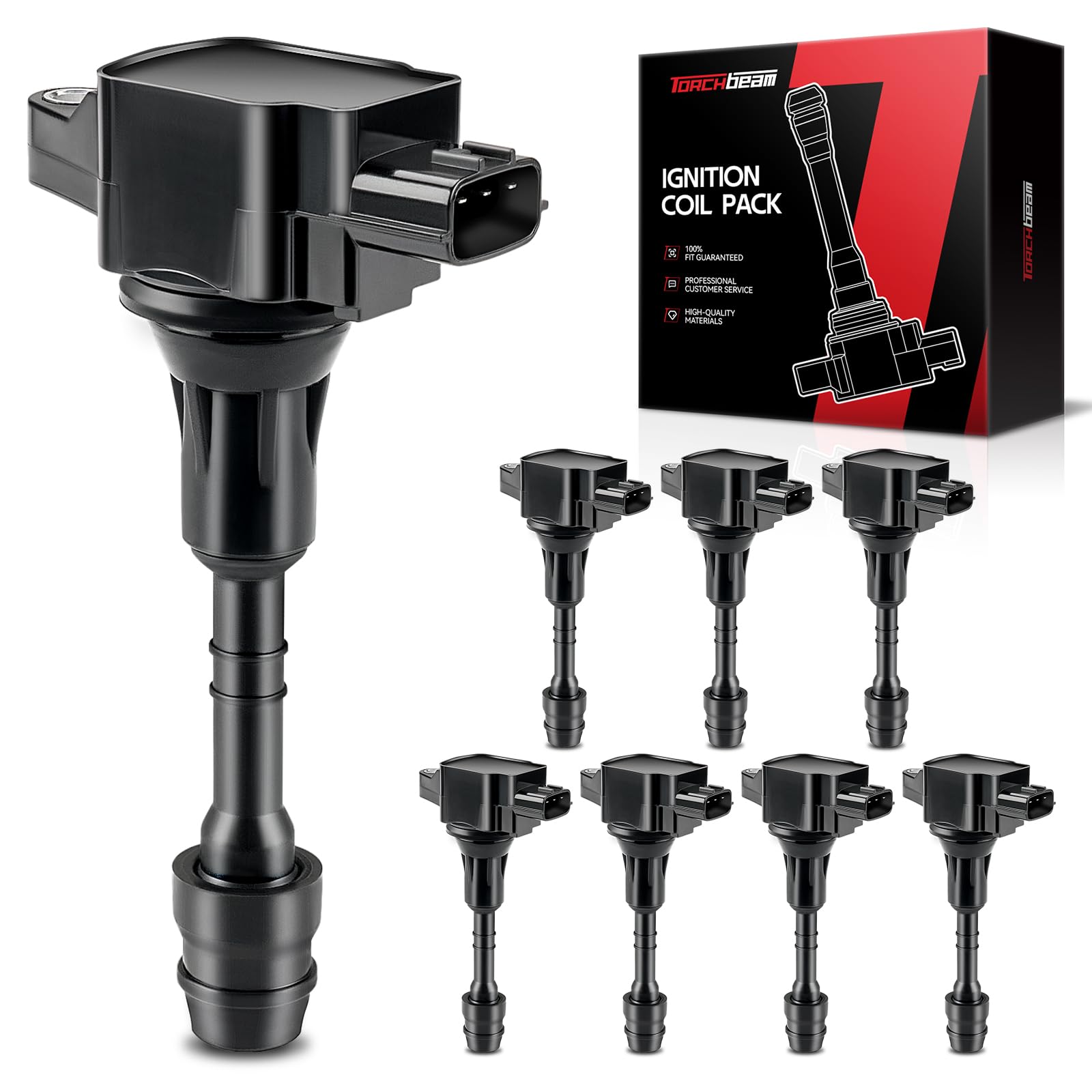 Torchbeam 8 Packs Ignition Coil UF551 Fit for TITAN
