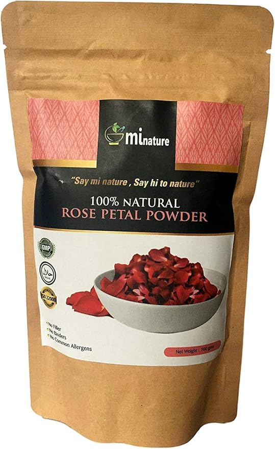Natural Rose Petal Powder 100 Pure Premium Export Grade 100g Amazon