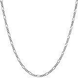 LIFETIME JEWELRY 1.5mm Figaro Chain Necklace Women