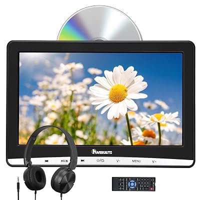 NaviSkauto 12 inch Headrest Monitor dvd slot-in dvd Jamaica | Ubuy