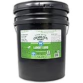 Charlie’s Soap Laundry Liquid Refill (800 Loads, 5 Gallon - 640 Fl Oz) Natural Deep Cleaning Hypoallergenic Laundry Detergent