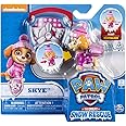 Paw Patrol Snow Rescue – Skye with Transforming Pup Pack and Badge