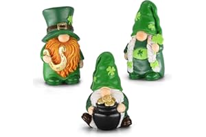 TEEKER St Patricks Day Gnomes Plush for St Patricks Day Decorations Saint Patricks Day Home Table Decor Decorations St. Patrick's Day Gifts Green Irish Leprechaun