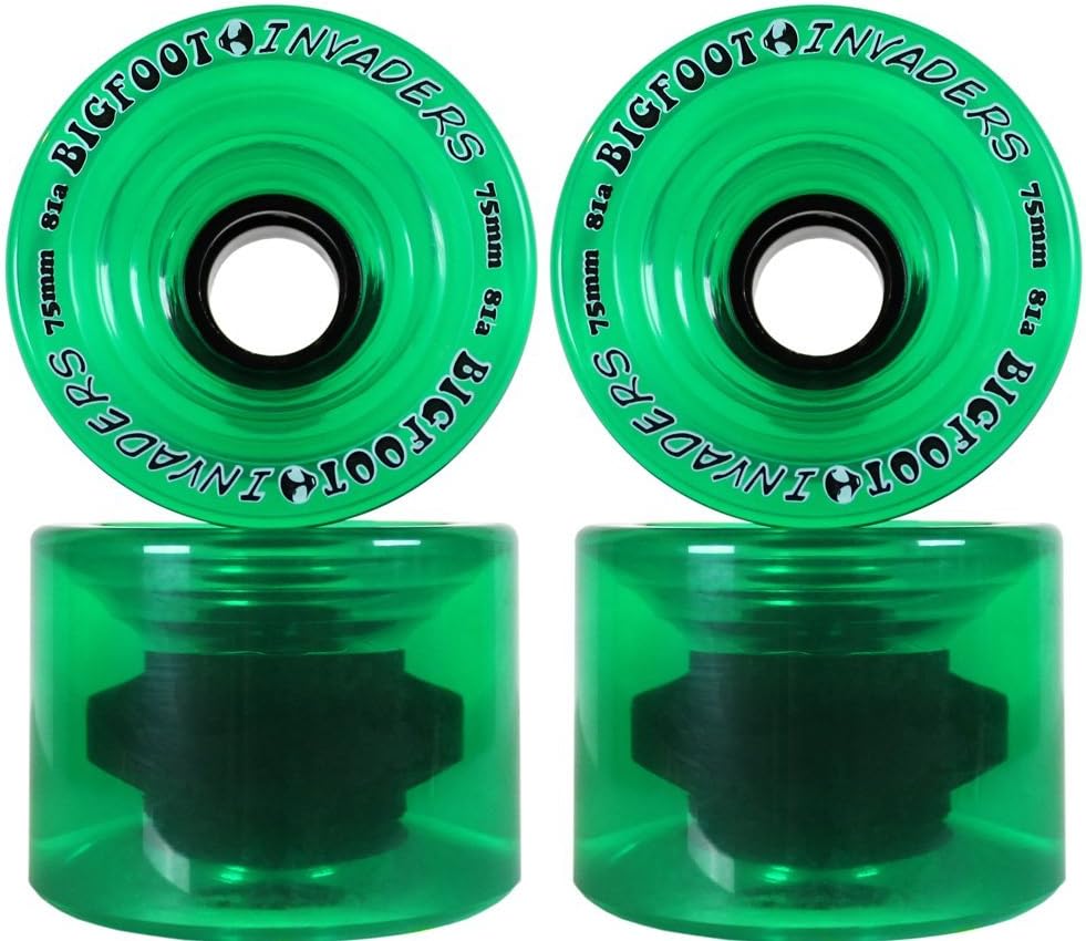 Bigfoot 81A Invaders Offset Downhill/Freeride Longboard Wheels