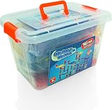 Marble Mania Marble Run 162 Pieces with Storage Tub Educational STEM Toy view 4