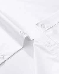 J.VER Men's Dress Shirts Solid Long Sleeve Stretch