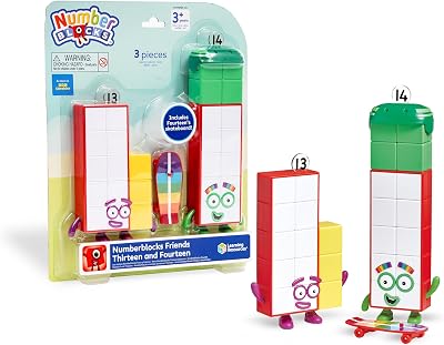Learning Resources Numberblocks Thirteen And Fourteen Figures—Two Characters
