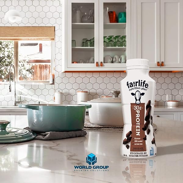 FAIRLIFE NUTRITION PLAN HIGH PROTEIN CHOCOLATE SHAKE, WORLD GROUP PACKING SOLUTIONS, 11.5 FL OZ (PACK OF 12)