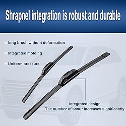 HRSNO 18"+18" Windshield Wipers With 13" Rear Wiper
