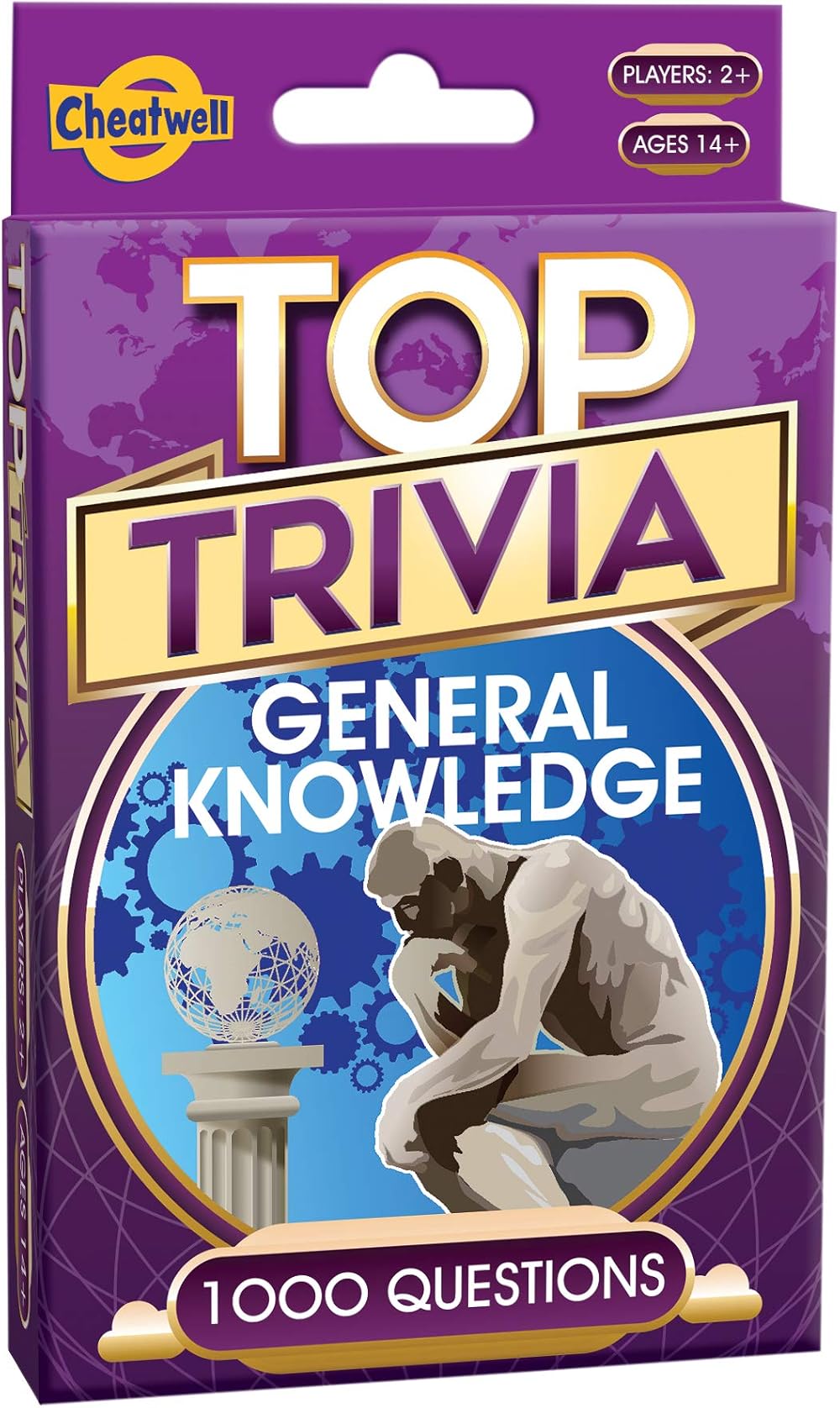 Cheatwell Games General Knowledge Top Trivia Party Game 1000 Questions