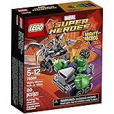 LEGO Super Heroes Mighty Micros: Hulk vs Ultron 76066 Building Kit (80 Piece)