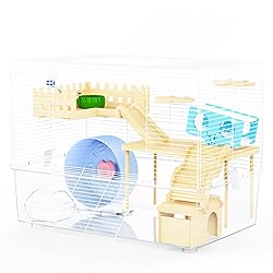 BUCATSTATE Hamster Cage 3 Levels with