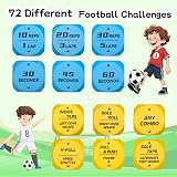 Mellbree Football Training Dice for Boys Dribbling 2 Large 10cm Dice view 6